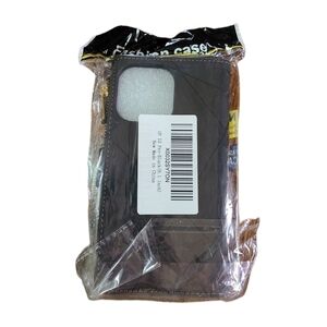 Brand New I-Phone 13 Black Wallet Case